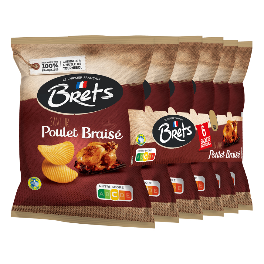 [SS002003] Bret's Poulet Braisé 6x25g