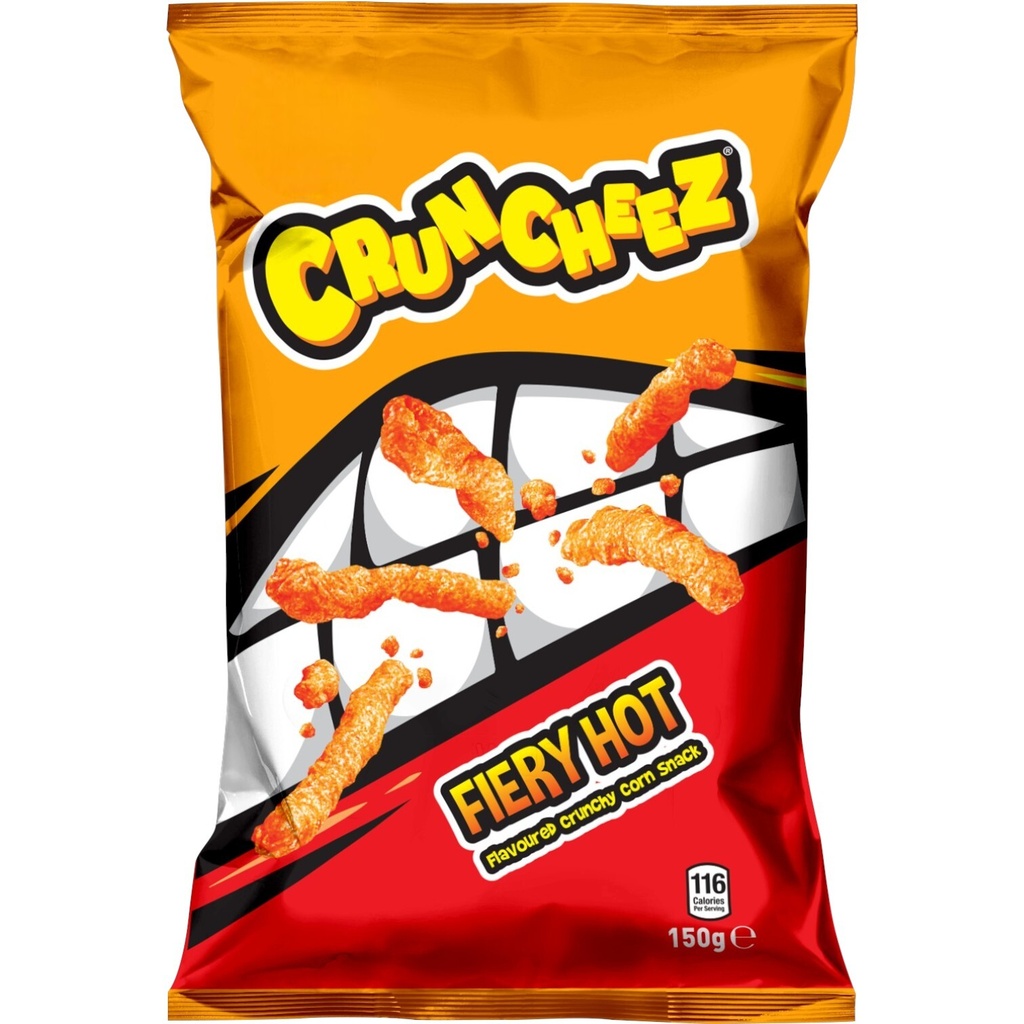 [SS002060] Cruncheez Fiery Hot 150 g