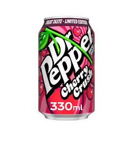 [SS001722] Dr Pepper Cherry Crush Zero Sugar 330 ml