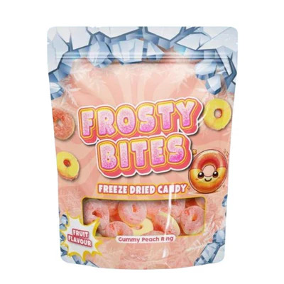 [SS001120] Frosty Bites Peach Ring 50 g