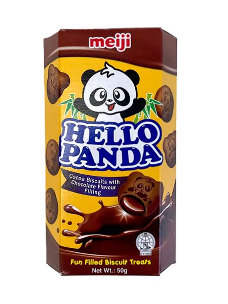 [SS001432] Hello Panda Cacao Biscuits Chocolate 50 g