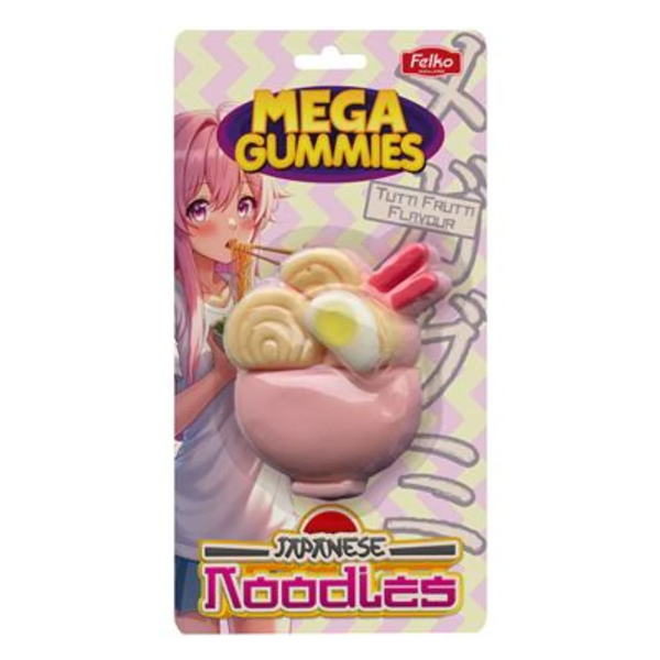 [SS001332] Mega Gummies Japanese Noodles 120 g