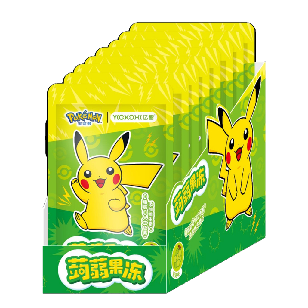 [SS001281] Pokemon Jelly Green Grape Flavor 25 g