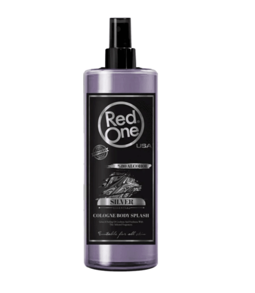 [SS001903] Red One Cologne Body Splash Silver 400 ml