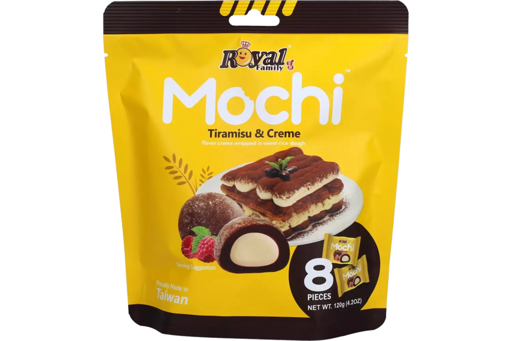 [SS001799] Royal Family Mochi Tiramisu & Creme 120 g