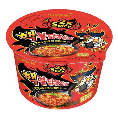 [008381] Samyang Ramen Bowl Hot Chicken 2X Spicy 105 g